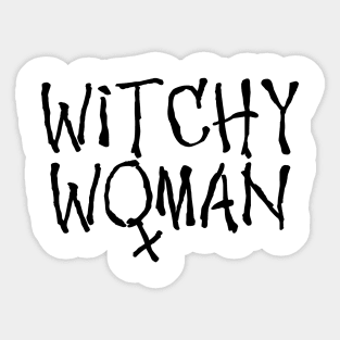 Wiccan Occult Witchcraft Witchy Woman Sticker